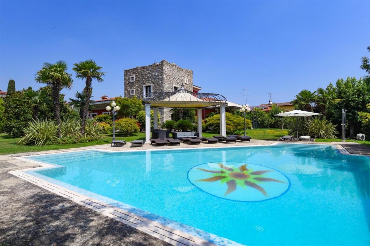 Private Luxury Villa With Pool Moniga del Garda Esterno foto