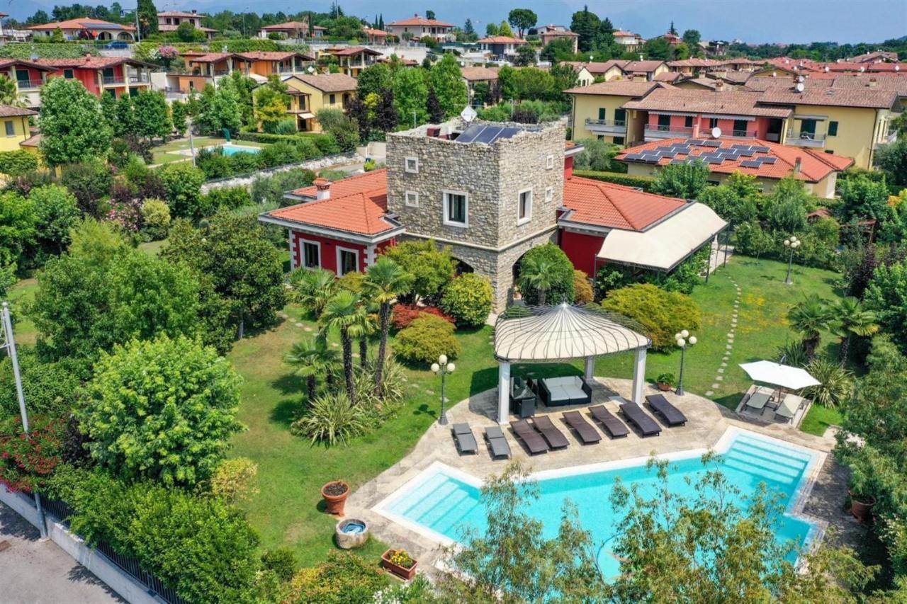 Private Luxury Villa With Pool Moniga del Garda Esterno foto