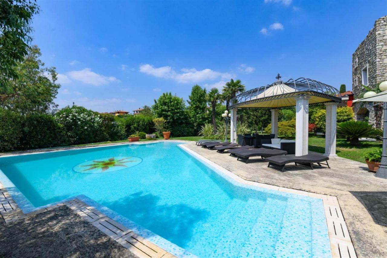 Private Luxury Villa With Pool Moniga del Garda Esterno foto