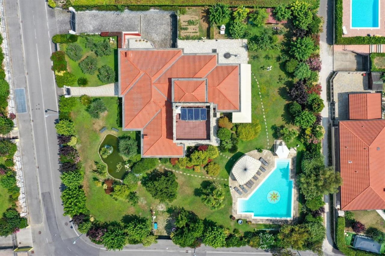 Private Luxury Villa With Pool Moniga del Garda Esterno foto
