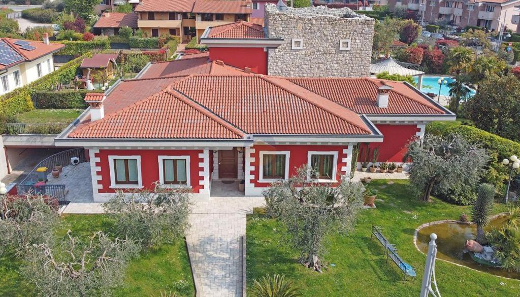 Private Luxury Villa With Pool Moniga del Garda Esterno foto