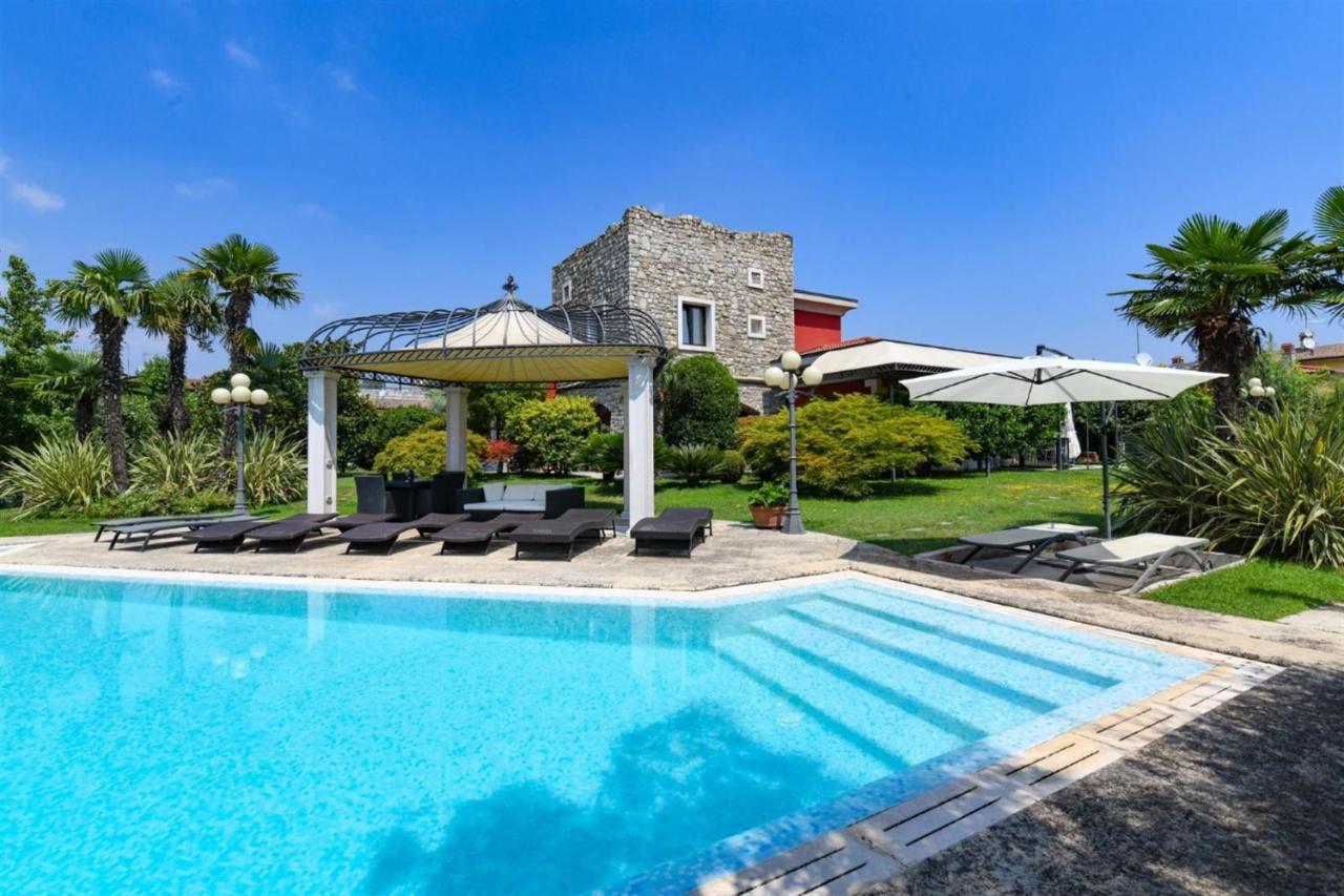 Private Luxury Villa With Pool Moniga del Garda Esterno foto