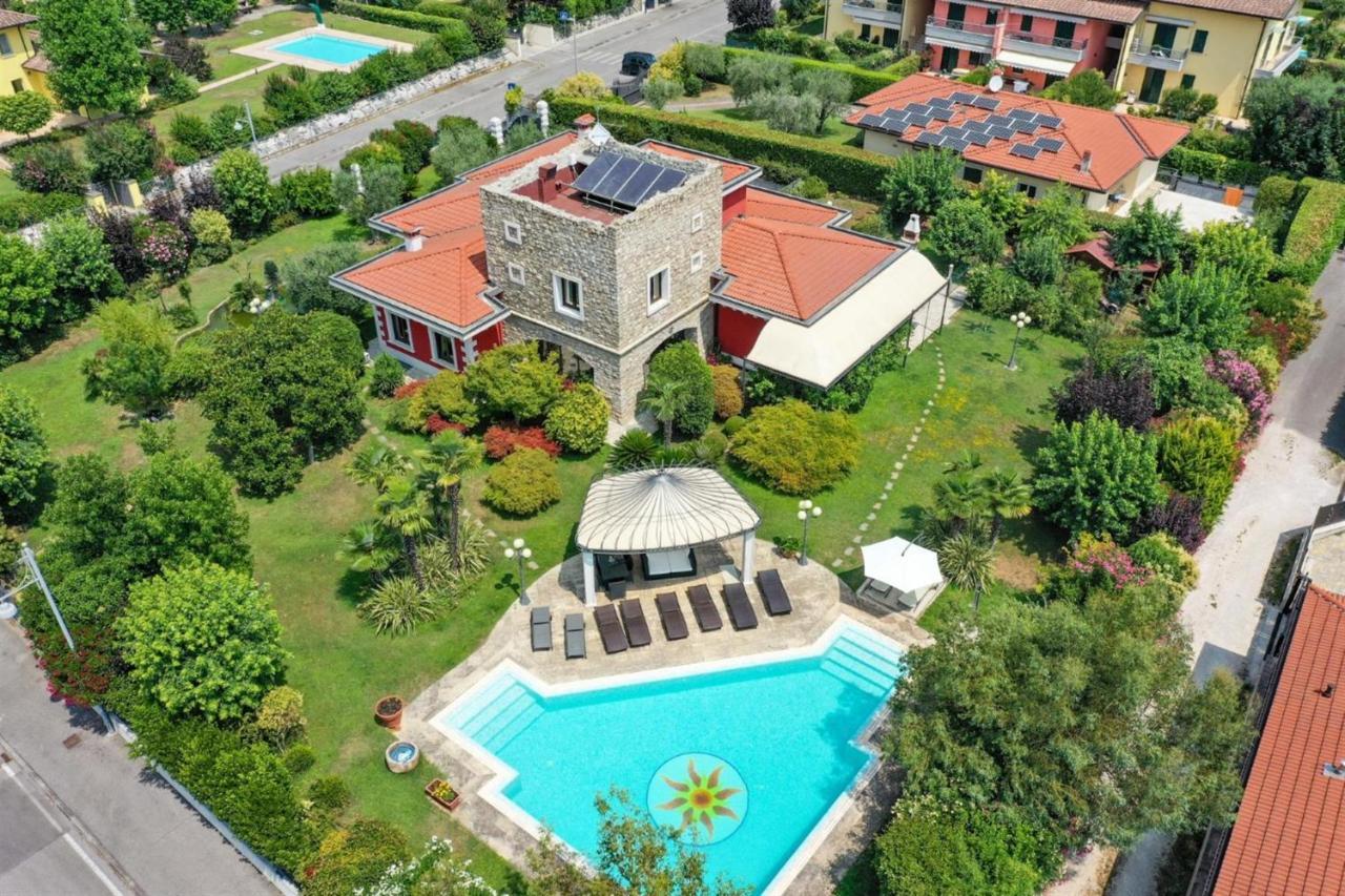 Private Luxury Villa With Pool Moniga del Garda Esterno foto