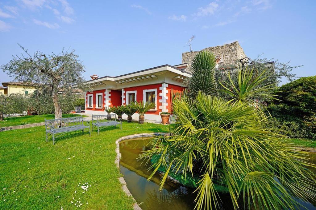 Private Luxury Villa With Pool Moniga del Garda Esterno foto